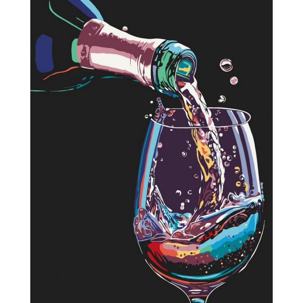 Картина за номерами "Ігристе" 12036-AC 40x50 см Вінниця - фото 1