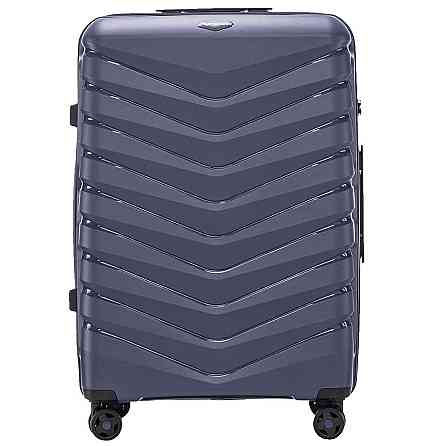 Валіза поліпропіленова WINGS PHX01 велика 75 см синя Київ