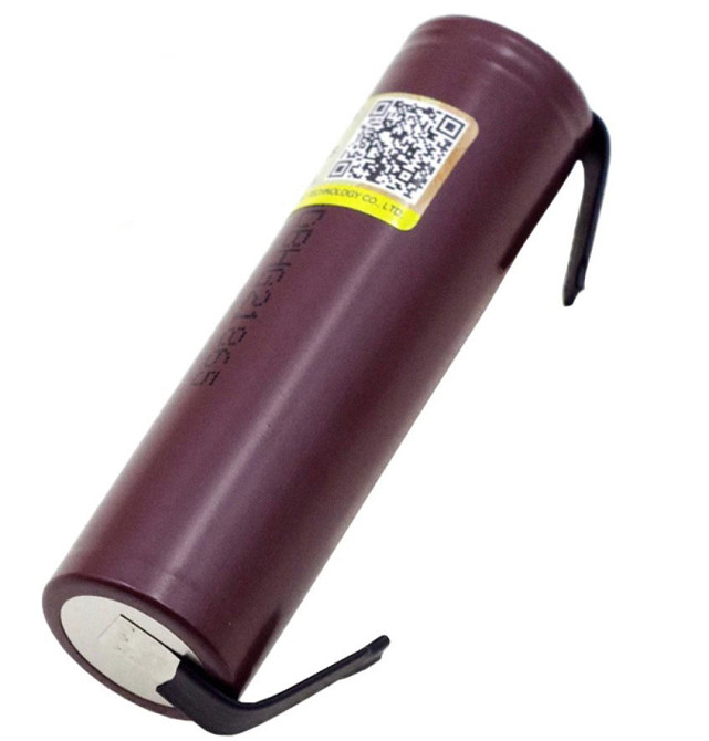 Акумулятор високотоковий Liitokala 18650HG2 18650 Li-ion 3.6 В 3000 мА·год 20 А, з клемами Винница - изображение 1