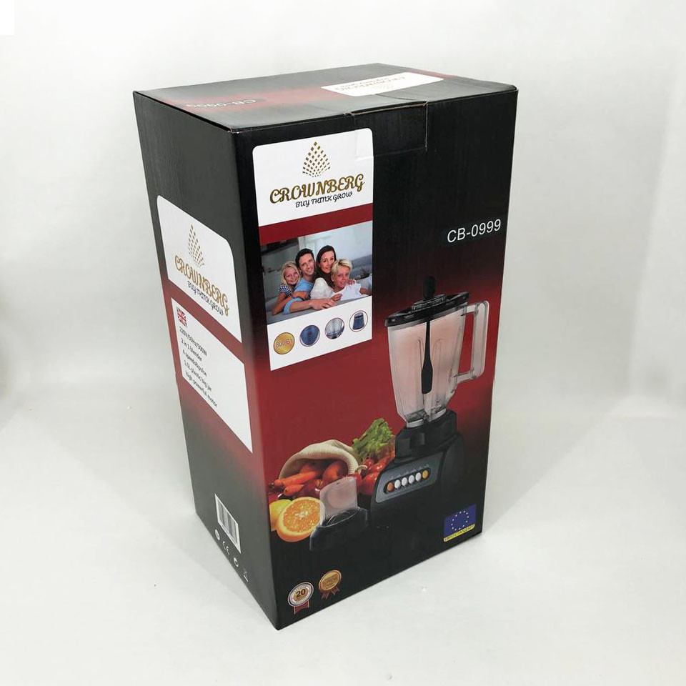Блендер Измельчитель 2 В 1 Стационарный Crownberg CB-0999 500Вт ZL-30 Львов - изображение 8