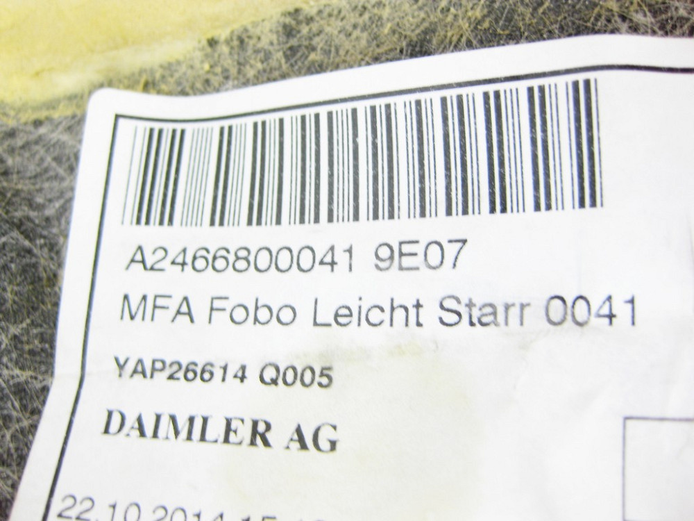 Mercedes-Benz  A2466800041 9E07 Килим салону задній CLA Shooting Brake X117 CLA C117 GLA X156 A-class W176 B-class W246 Одеса - фото 7