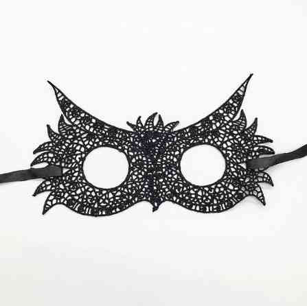 Маска для обличчя маскарадна Сова one size чорний Київ