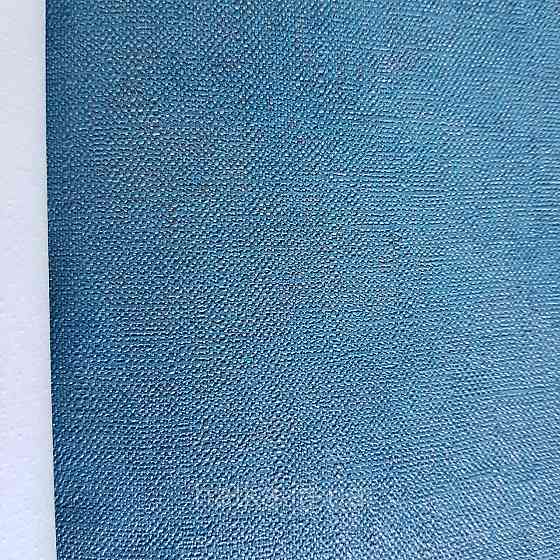 Шпалери вінілові на флізелін Marburg New Spirit Schoner Wohnen однотонні розмиті під штукатурку бірюзові Київ