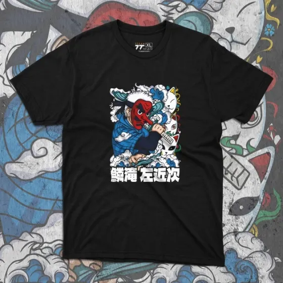 Футболка для подростка мальчика с принтом Клинок, рассекающий демонов Саконджи Урокодаки Размер 160 Anime10451 Днепр