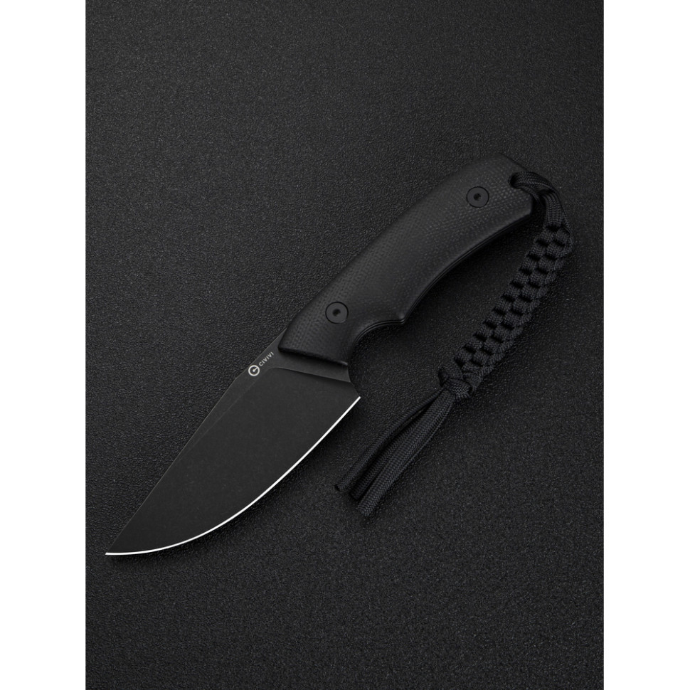 Ніж фіксований тактичний Civivi Gander, (9.2 см) 14C28N / Micarta чорний Киев - изображение 13