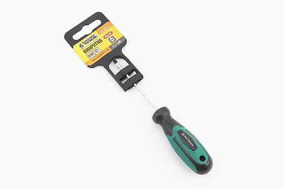 Викрутка магнітна шліцева HEX SL3x 75мм ручка з TPR покриттям тип 2 45-8375 Київ