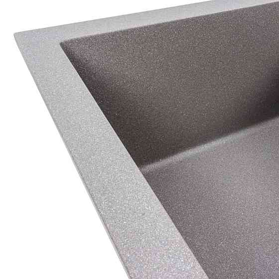 VALESO Гранітна мийка для кухні VALESO SOLID 7843 матова Сірий мусон Киев