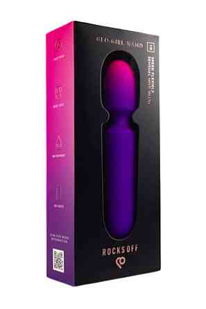 Вібромасажер Rocks Off Glo Girl - Wand Sex Aura Київ