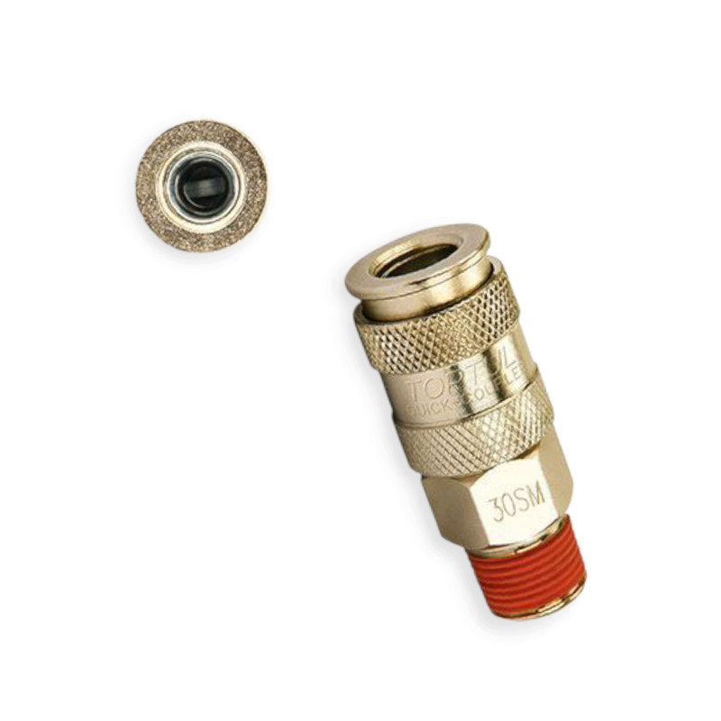 Швидкознімне з'єднання з клапаном під різьблення 1/4" зовнішнє Мукачево - фото 1