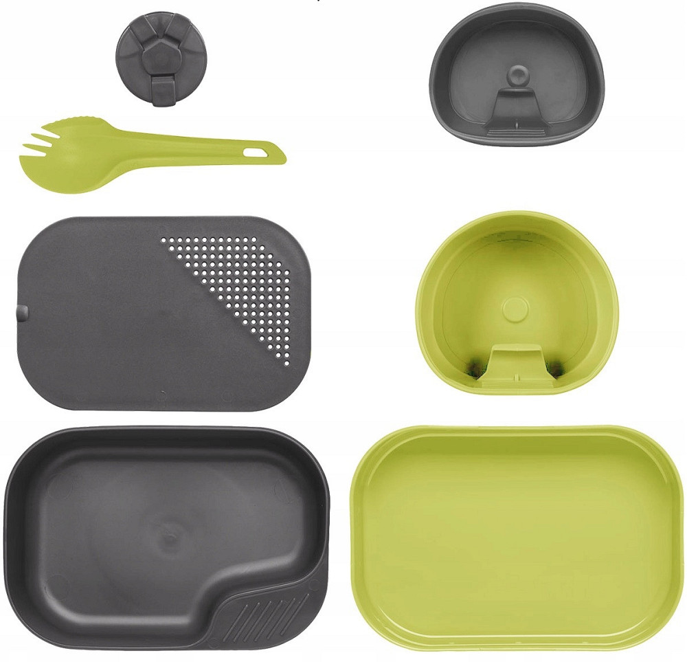 Туристичний Набір Посуд на 1 персону Wildo "Camp-A-Box Complete" (12611) Lemon Нововолинськ - фото 2