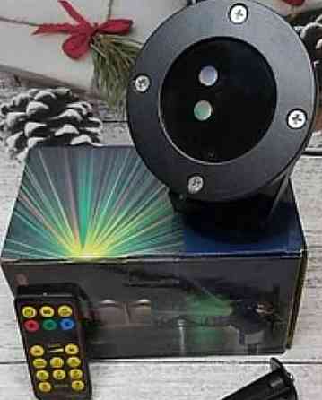 Вуличний проектор з пультом Star Shower light laser металевий корпус. Київ