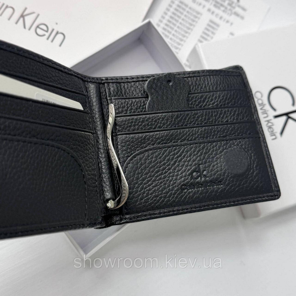 Чоловічий брендовий шкіряний гаманець на магніті Boss (6607) Київ - фото 6