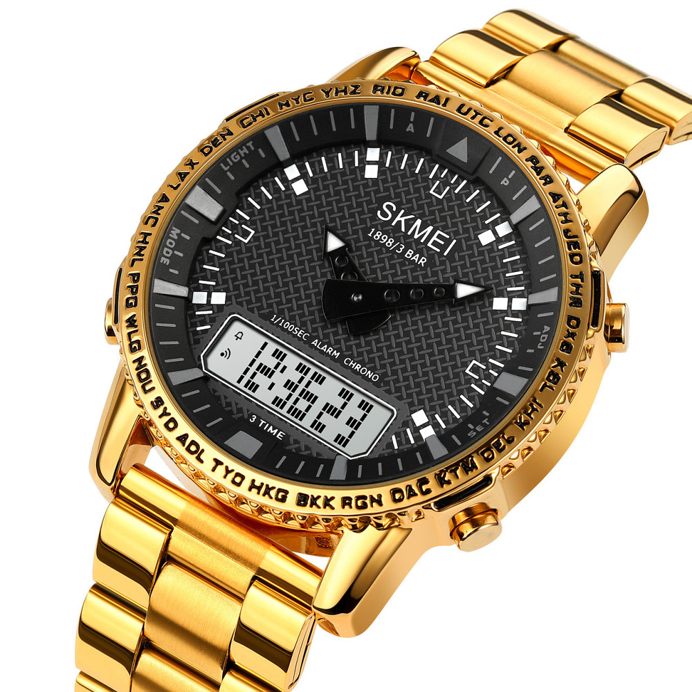 Skmei 1898GDWT Gold-White SBR Киев - изображение 2