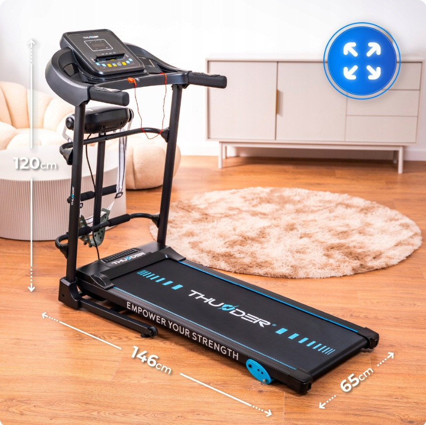 Беговая дорожка электрическая THUNDER G8000-D Киев - изображение 2
