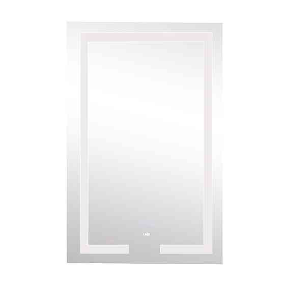Дзеркало Lidz Kubis 500х800 з LED-підсвіткою Touch, з антизапотіванням, з диммером, рег. яскравості LD78LF9365080 Київ