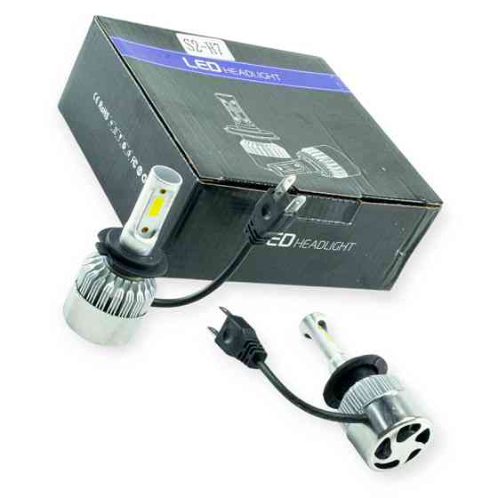 Автолампа H7 12V-24V S2 6500K 8000L 36W 360°радиатор с вентилятором Optimal-L LED Мукачево