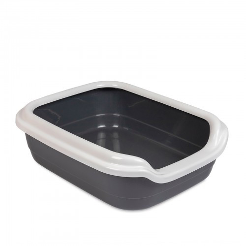 Туалет Природа Comfort L для кошек серый 49х39х15 см Киев - изображение 1