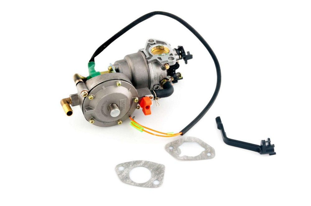 Карбюратор мотоблок 177F/188F (9/13Hp) (с газовым редуктором и электромагнитным клапаном) Мукачево - изображение 1