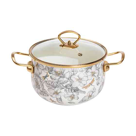 Yiwu Емальована каструля об'ємом 3,5 л для газових, електричних та індукційних плит HP-2-106 Коломыя