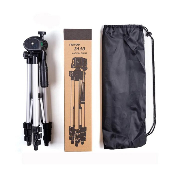 Штатив для горизонтальной съемки Tripod 3110 0, 35-1.02м, Штатив для съемки Штативы фотокамеры NE-80 Львов - изображение 5