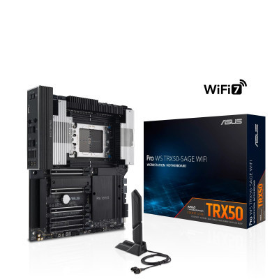 Серверна материнська плата ASUS PRO WS TRX50-SAGE WIFI sTR5 TRX50 4xDDR5 M.2 (90MB1FZ0-M0EAY0) Вінниця - фото 8