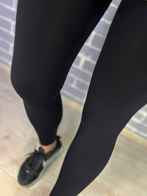 Лосины женские A-N 828 утягивающие пуш-ап, черный, S Киев - изображение 16