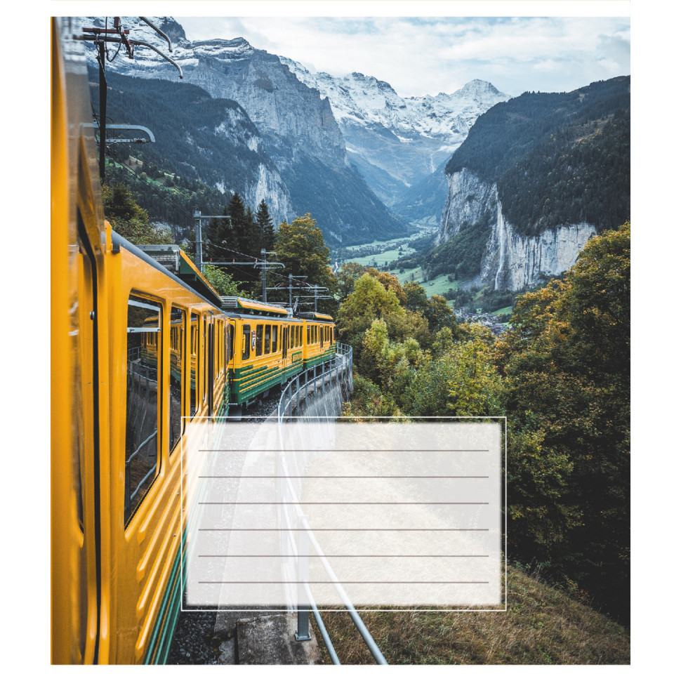 Зошит учнівський "Поїзд" 018-540246L-3 в лінію, 18 аркушів Вінниця - фото 1