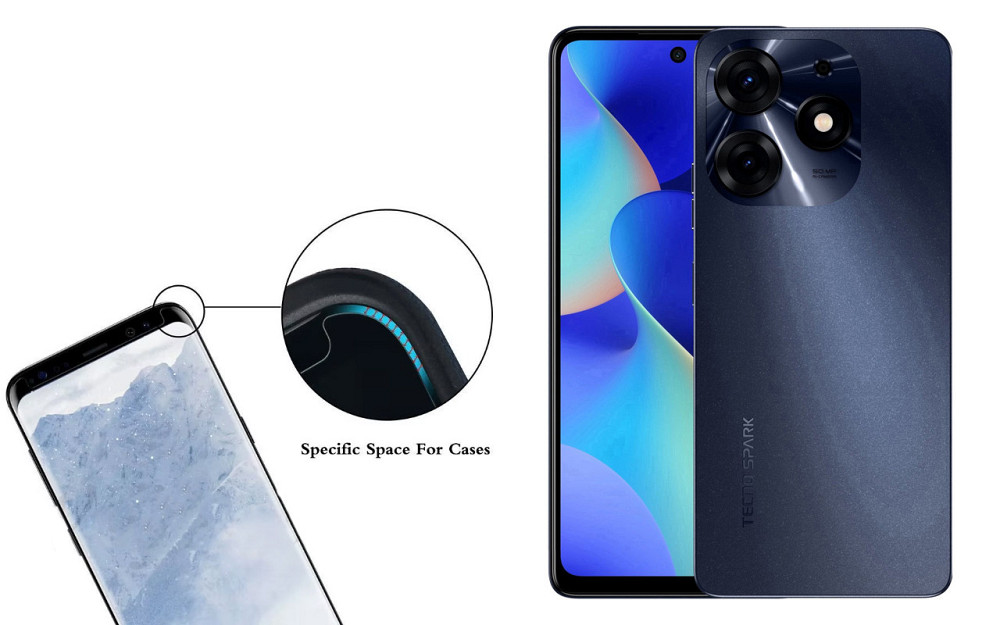 Захисне скло HyperGlass Pro для Tecno Spark 10, Spark 10 5G – максимальна чутливість та захист Київ - фото 3