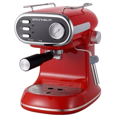 Ріжкова кавоварка еспресо Grunhelm GEC09 Вінниця - фото 1