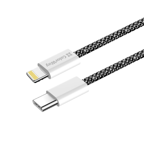 Кабель USB PD Type-C/Lightning ColorWay CW-CBPDCL068-BK 27W 2м чорний Житомир