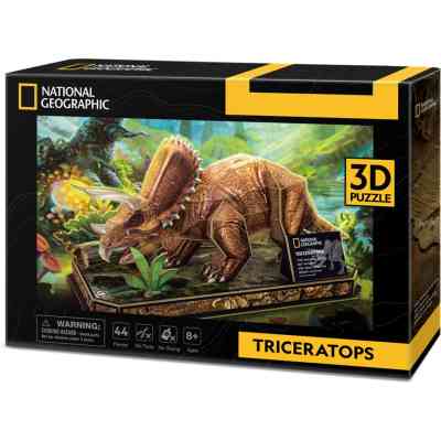 Пазл Cubic Fun 3D National Geographic Dino Трицератопс (DS1052h) Вінниця