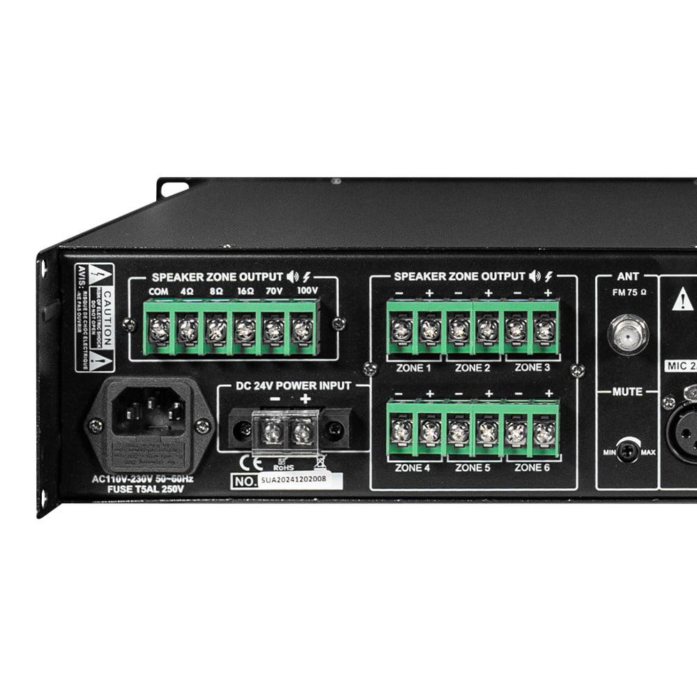 Мікшуючий підсилювач CMX DA-500MT, 6 зон, 19'' (17-00006) Киев - изображение 15