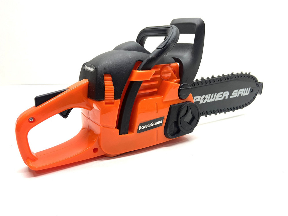 Бензопила Wei Da іграшкова звук рухома стрічка Помаранчева (192C1) Чернігів - фото 1