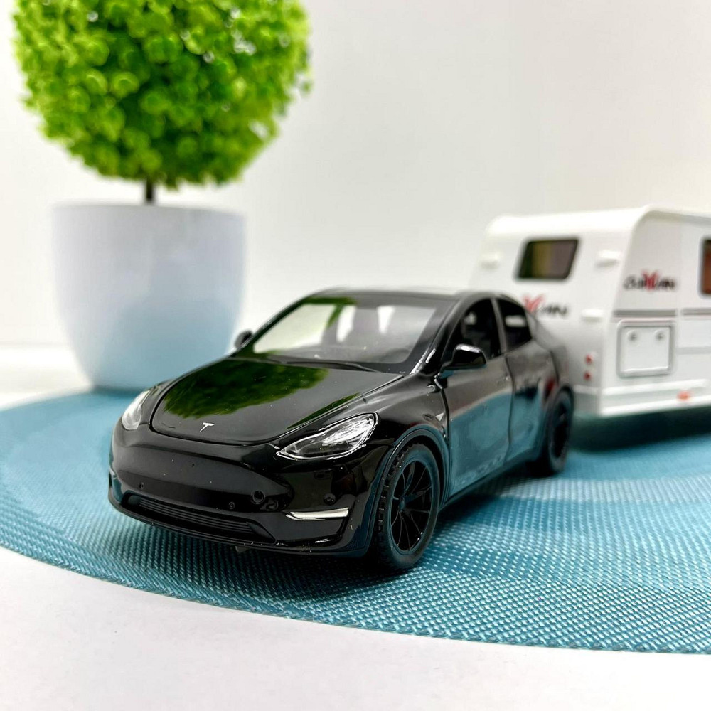 Машина з трейлером масштаб 1:32 інерція звук світло Чорний (B21045) Чернігів - фото 5