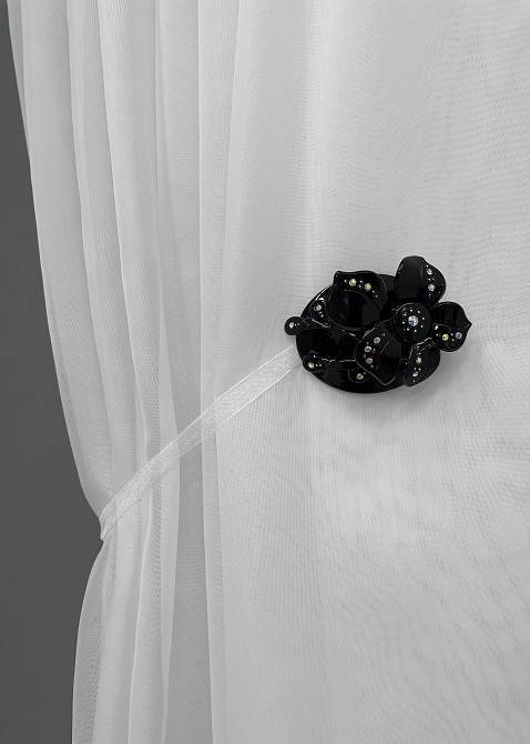 Магніти для штор і гардин Тася набір 2 шт Чорний (81-164) Київ - фото 3