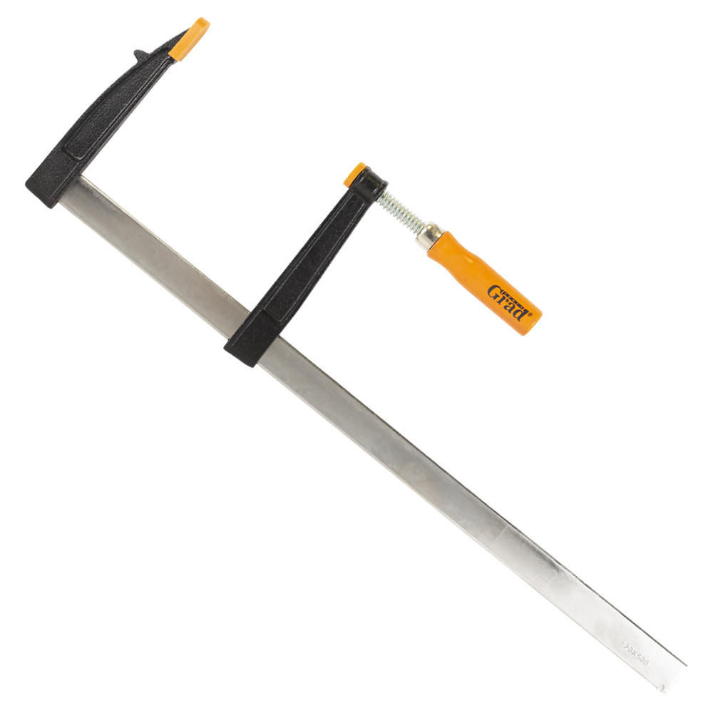 Grad Струбцина столярная тип F 500×120мм GRAD (4242675) Коломия - фото 6