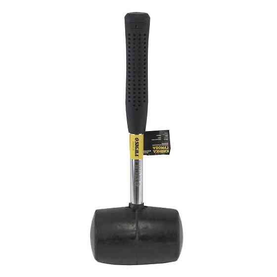 Sigma Киянка резиновая чёрная 680г металлическая обрезиненная рукоятка SIGMA (4317491) Коломыя