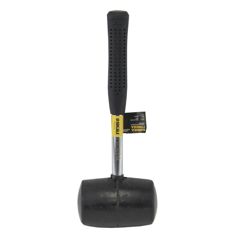 Sigma Киянка резиновая чёрная 680г металлическая обрезиненная рукоятка SIGMA (4317491) Коломия - фото 2