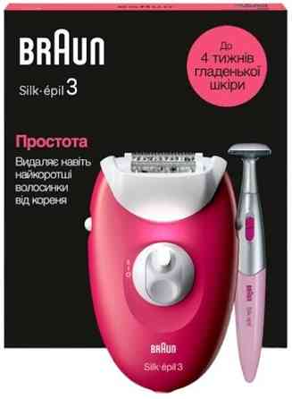 Епілятор Braun Silk-epil 3 SE 3-202 ( 20065 ) Харків