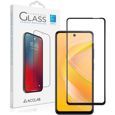 Стекло защитное ACCLAB Full Glue Infinix Smart 8 Black (1283126589652) Винница - изображение 1
