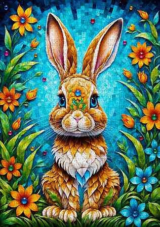 Пазл Садовий кролик - Garden Bunny (Enjoy-2149) Киев