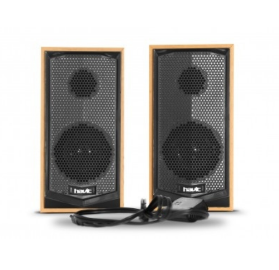 Акустична система 2.0 HV-SK518 6W USB дерево Havit Житомир