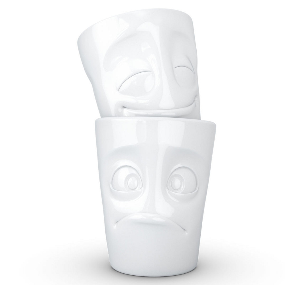 Набір чашок Tassen "Оптимізм і Мрійник" (350 мл), порцеляна Рівне - фото 4