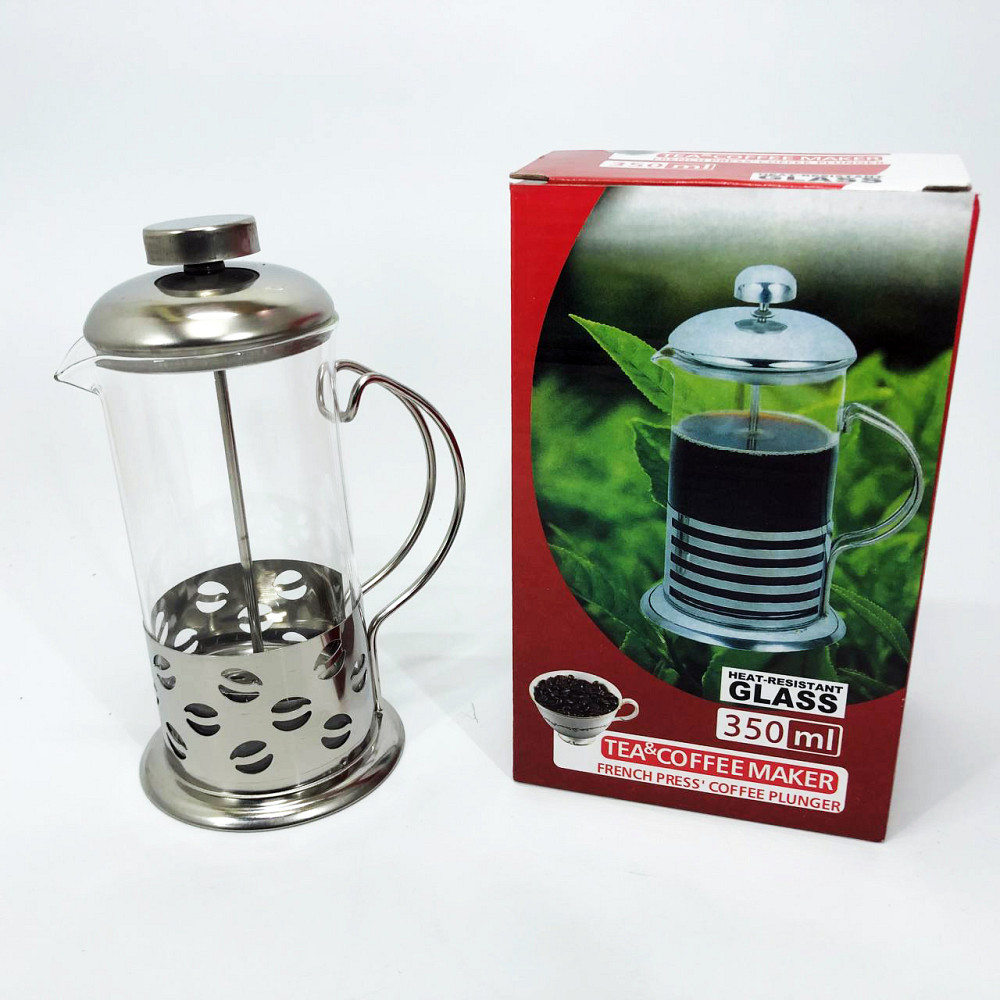 Чайник заварювальний френч прес Unique, Багаторазовий френч-прес, Френч-прес для ароматного чаю FB-49 Івано-Франківськ - фото 9