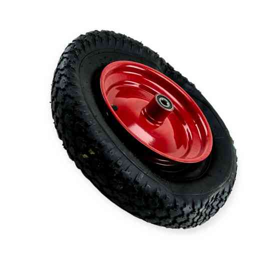 Колесо сборе тачка 3,50-8 диск под ось 12 мм без оси в Мукачево