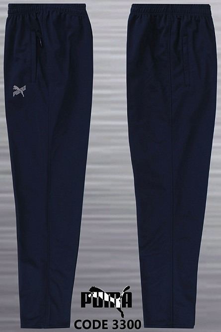 Мужские спортивные штаны Puma,ткань лакоста Киев - изображение 4