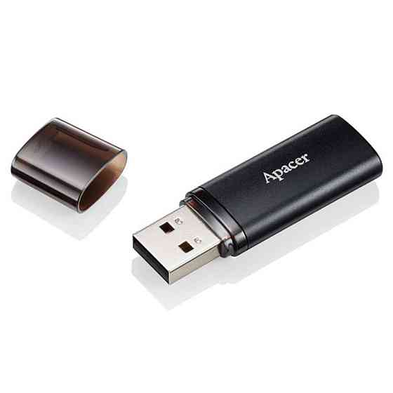 Флешка Apacer USB накопичувач 3.1 AH25B 64Gb, колір чорний AP64GAH25BB-1 Одеса