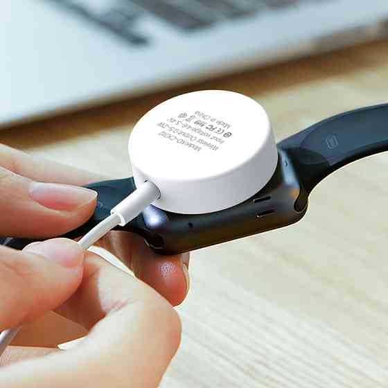 Бездротовий зарядний пристрій XO CX012 Watch Wireless Charger USB-A білий Львів