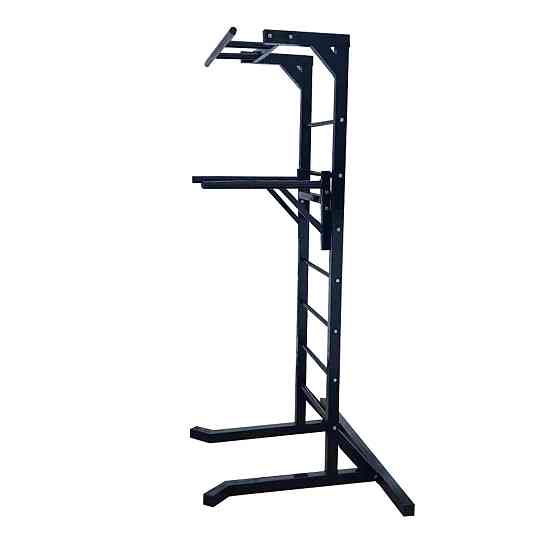 Турник + брусья напольная стойка 60х60 мм KZ-834 Спортивные стенки и турники для дома разборная Киев