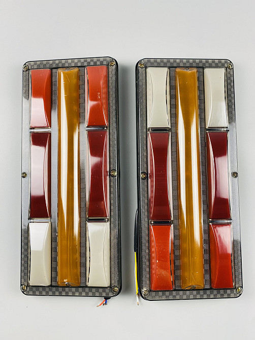 Ліхтар задній світлодіодний, Ліхтар заднього ходу лід задні стопи 24V IP67 габаритний діодний Мукачево - фото 9